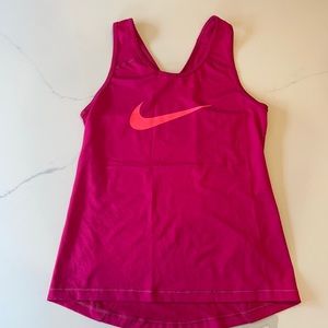 Nike Dri-Fit Racerback Tank Top Girls Pink